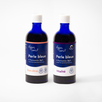                               Duo spiruline liquide : Bien-&ecirc;tre & Vitalit&eacute;
                          