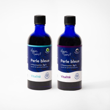 Duo spiruline liquide : Myrtille & Menthe