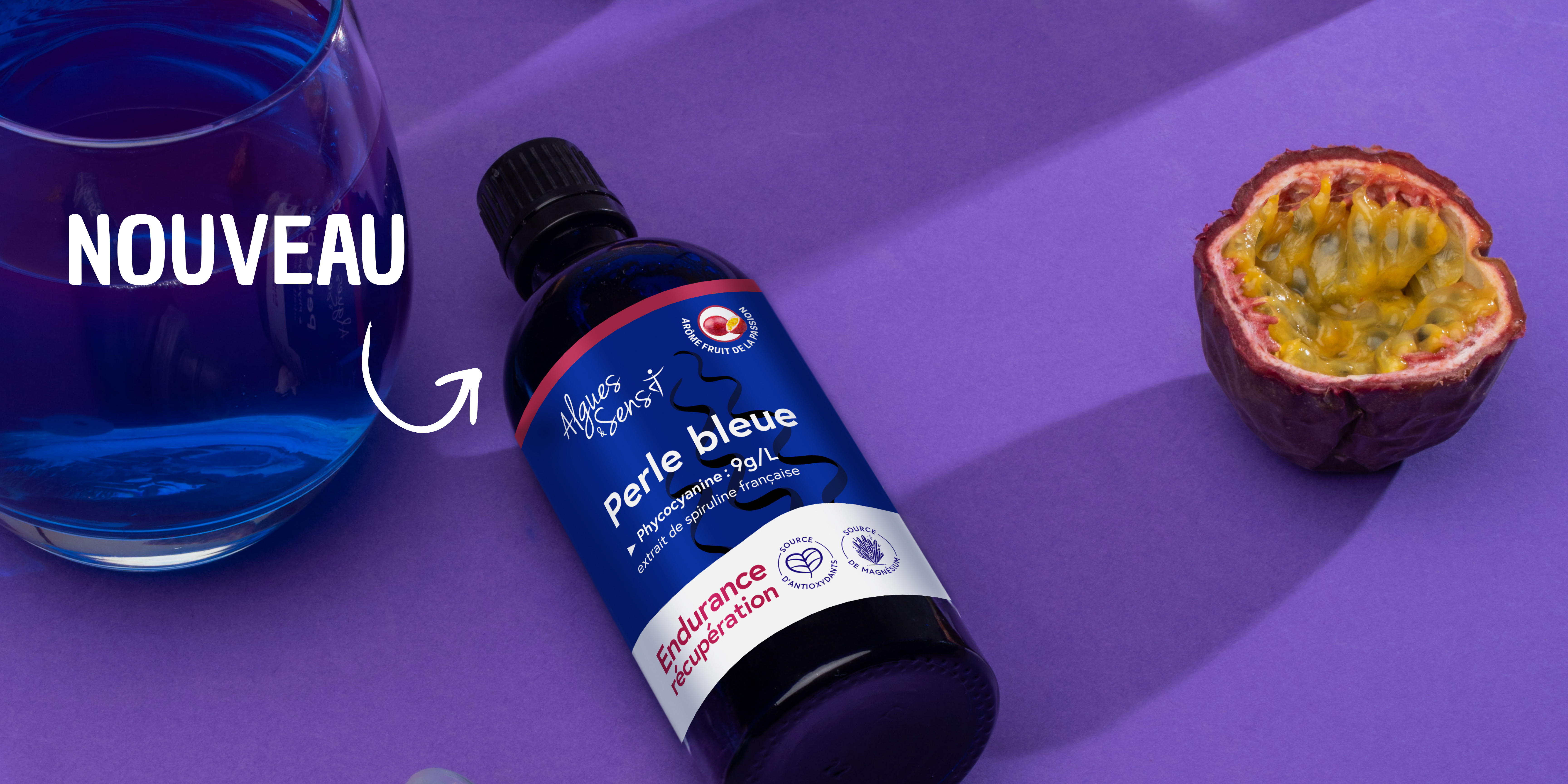 Perle Bleue Endurance & R&eacute;cup&eacute;ration 9g/L, id&eacute;al pour les sportifs !